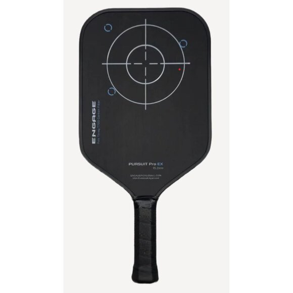 Engage Pickleball Other - Engage Pursuit Pro EX 15.2mm Pickleball Paddle Raw Carbon Fiber Fierce Blue NEW